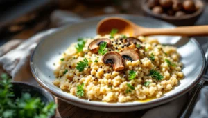 Risotto quinoa inédit : saveurs et bienfaits pour votre santé dès aujourd’hui