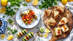 Apéritifs légers en été : 3 recettes rapides pour épater vos invités en pleine forme