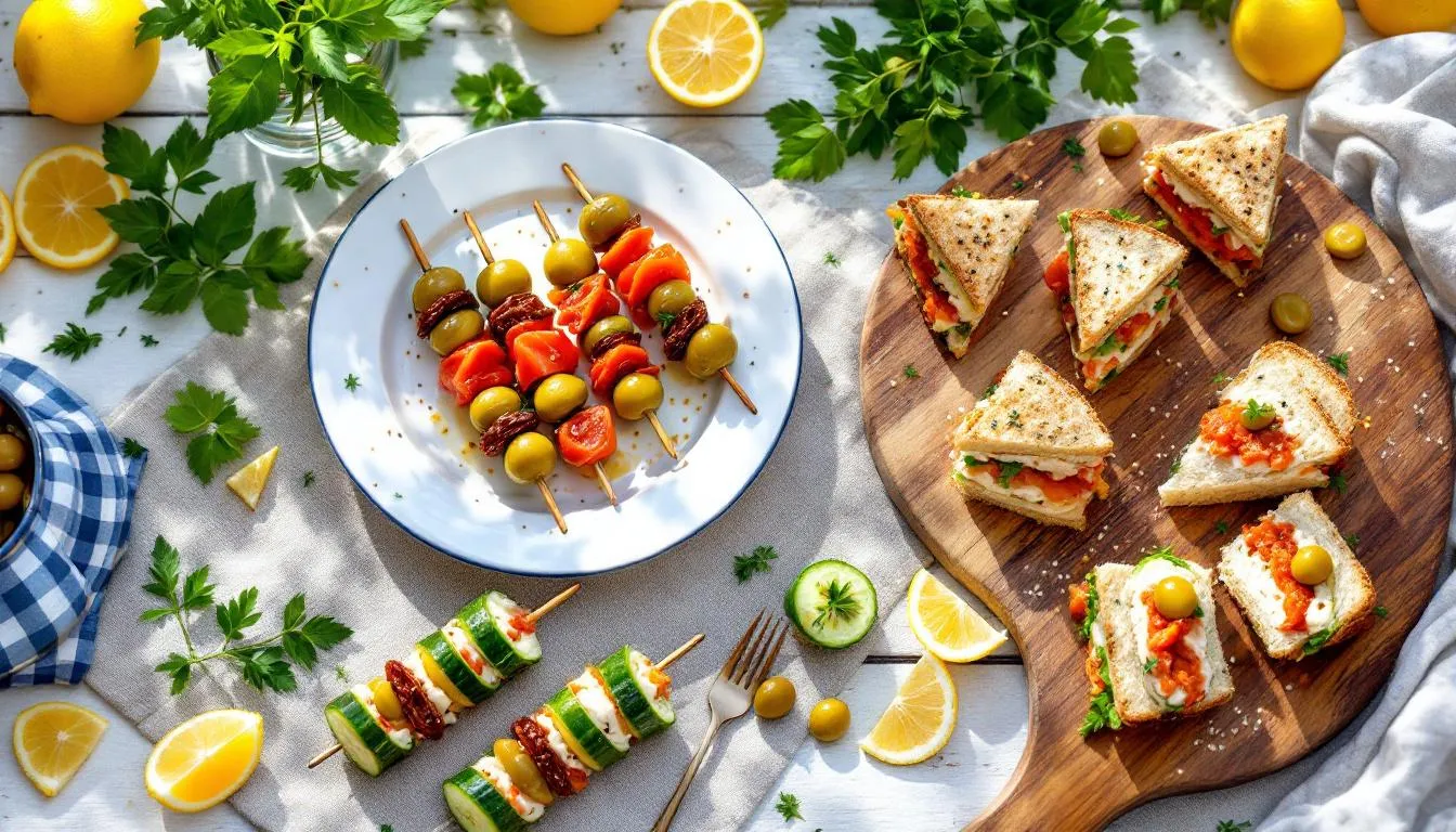 Apéritifs légers en été : 3 recettes rapides pour épater vos invités en pleine forme