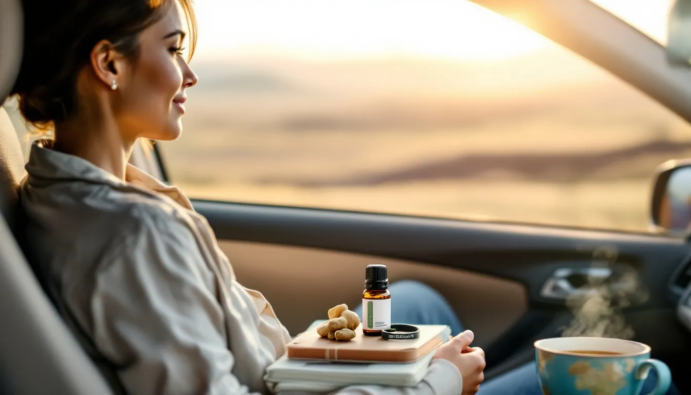 Mal des transports : 7 remèdes naturels à emporter pour calmer les nausées