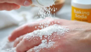 Bicarbonate sur la peau : l’astuce virale à bannir