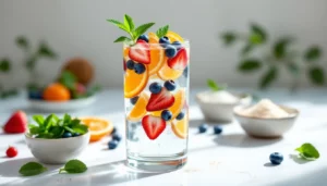 Eau chargée : Remplacez les sodas et hydratez-vous sans calories cachées