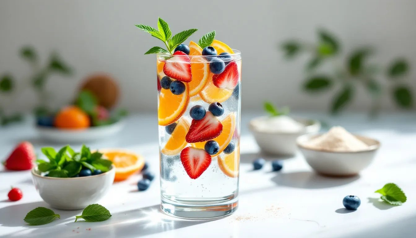 Eau chargée : Remplacez les sodas et hydratez-vous sans calories cachées